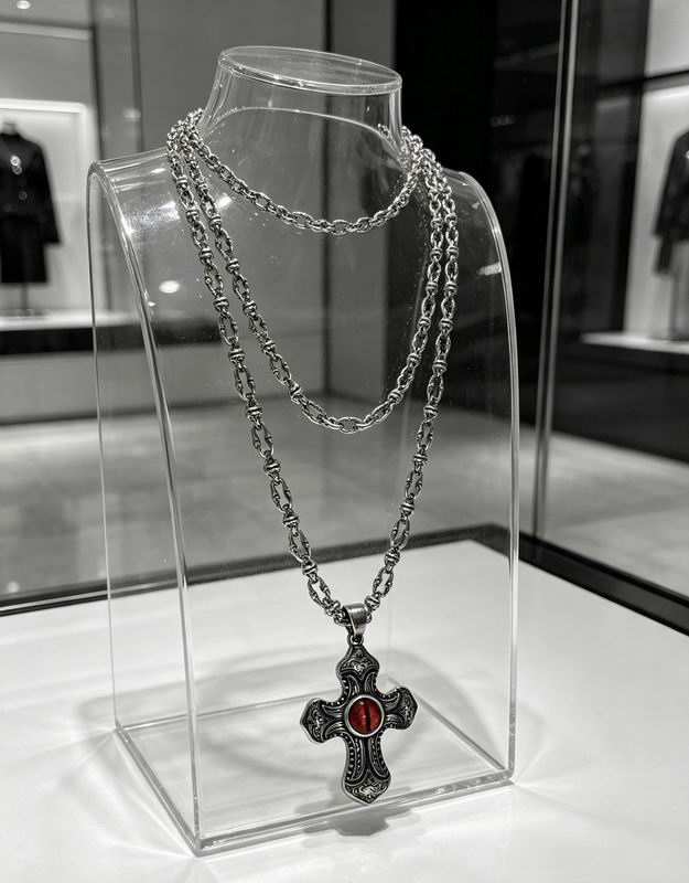 Chrome Hearts Necklace 09yxs233